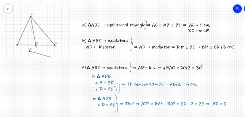 Below is a square with diagonal AC А 4 D B C Use what you know about special right-example-1