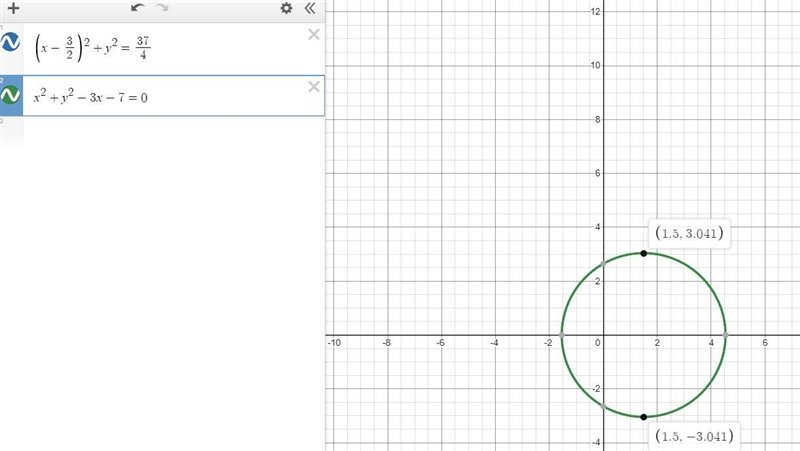 What is the radius of the circle write your answer in simplified, rationalized form-example-1