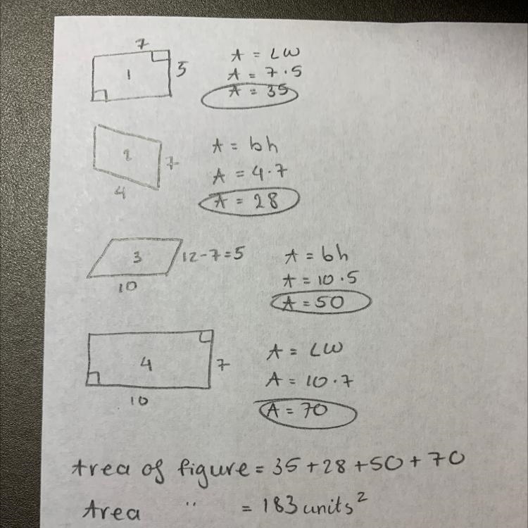 Find the area of the figure.-example-1