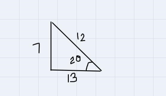 Use the side lengths of the triangle to numerically verify the following trig identities-example-2