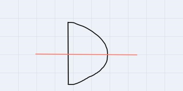 Which kind of symmetry does the letter D have?A. point symmetry, onlyB. line symmetry-example-1