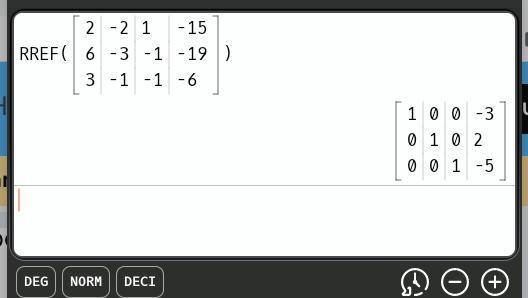 What is the solution to the system of equations?-example-1