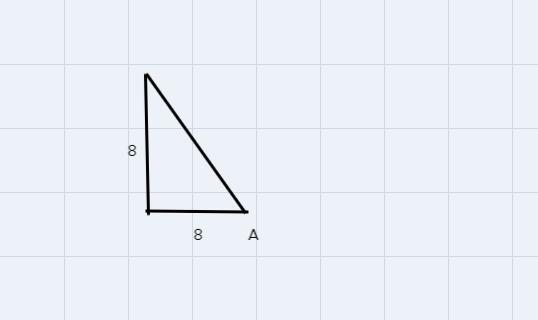 Trigonometry For the triangle below, find the exact value of cos A-example-1