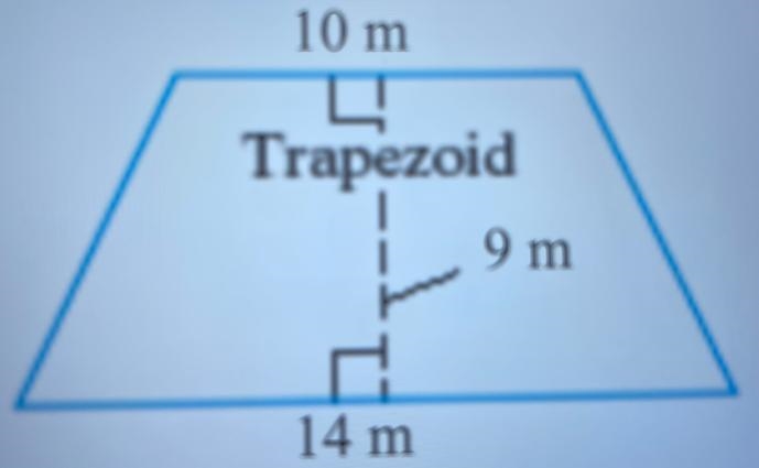 Find the area of the trapezoid __ m squared simply answer.-example-1