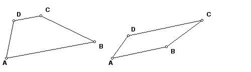 Given quadrilateral ABCD is a parrelogram why must it also be a trapezoid.-example-1