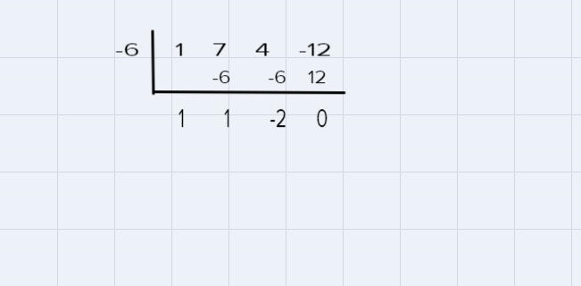 Use synthetic division and the given factor to completely factor the polynomial function-example-2