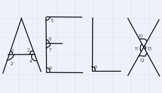 3. ALPHABET Which of the following letters contain at least one acute angle? Which-example-1