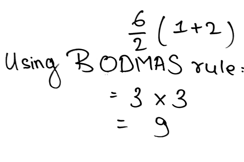 6/2(1+2) solve this BODMAS-example-1