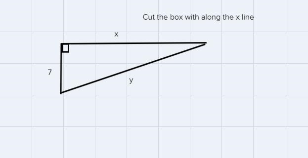 Use the Pythagorean Theorem to solve for x and y below:-example-2