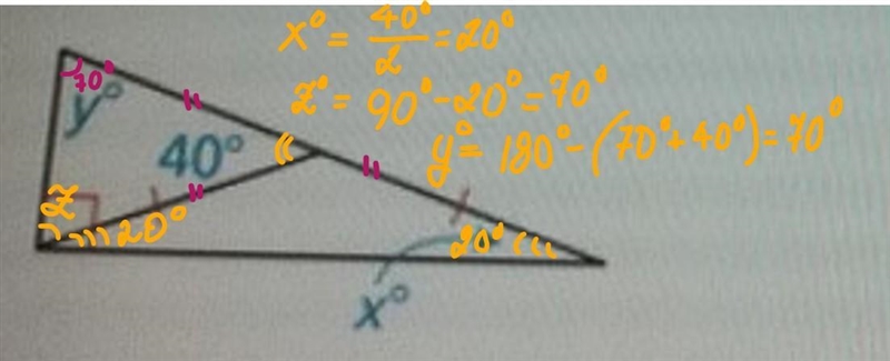 Find the values of x and y.​-example-1