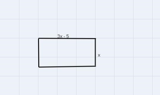 The length of a rectangle is 5 ft less than three times the width, and the area of-example-1