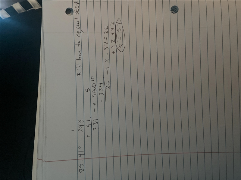 Find the value of “x” for each problem please! Thank you so much btw, a big big help-example-2