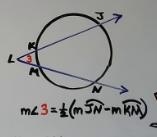 N the circle below, if arc AB = 124 °, and < BPA = 32 °, find the measure of arc-example-2