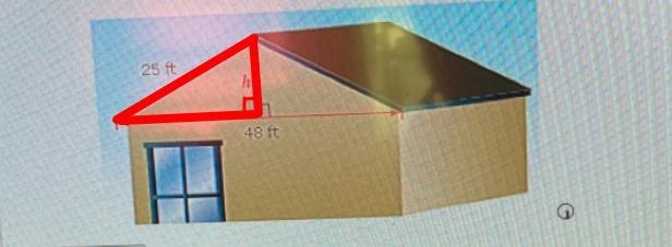 The gable end of the root shown is divided in half by a vertical brace. The vertical-example-1