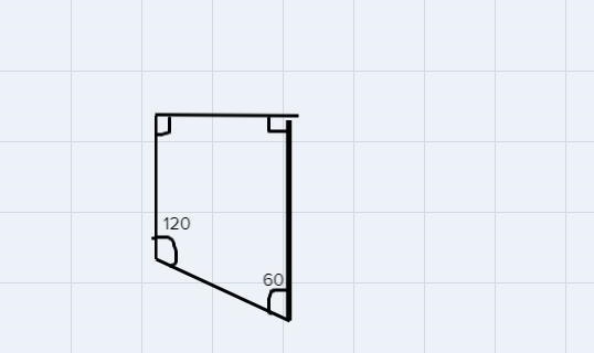 Using rigid transformations on the trapezoid, build a pattern. Describe some of therigid-example-2