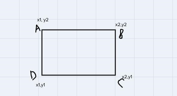 What is the perimeter of this rectangle? (x, y2) (X, Y) (x, y) (X2, X, )-example-1