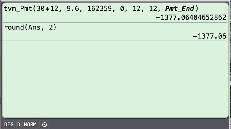 You take out a home loan for $162359. The interest on this loan is fixed at 9.6% compounded-example-1