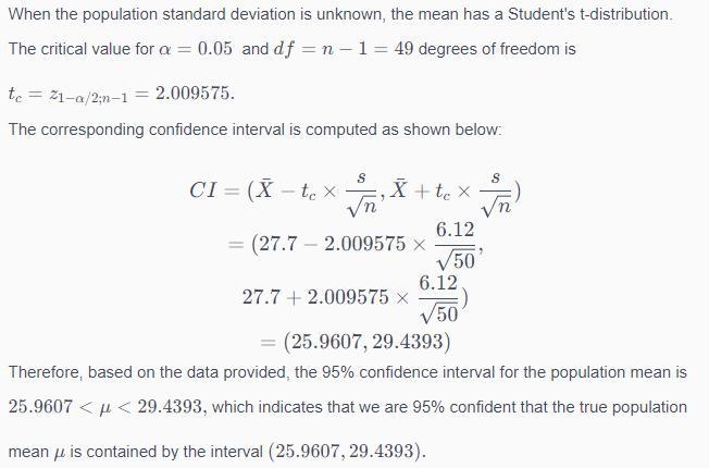 Use the standard normal distribution or the t-distribution to construct a 90% confidence-example-1