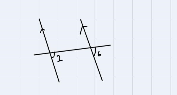 In the figure below,find the m<6, in degrees, if m<2=75°?-example-1