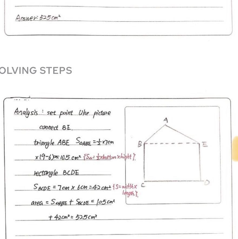 HELP PLEASE QUICK! What is the area of the irregular figure below-example-1