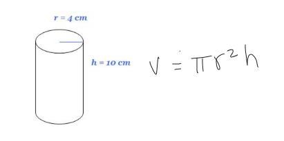 A large battery is a cylinder with the dimensions shown below. What is the total weight-example-1