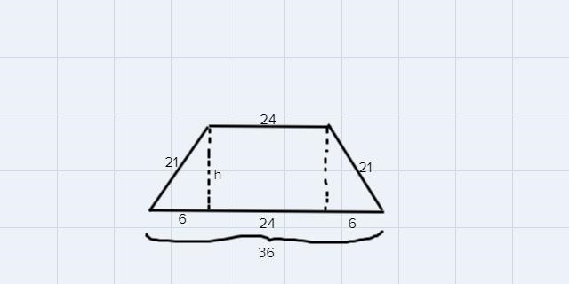 P. The Shah family basement floor is shaped like a trapezoid. The basement has sides-example-1