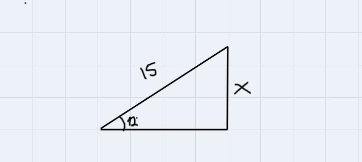 A hiker is hiking up a 12-degree slope. If she hikes 15 miles, how much attitude (vertical-example-1