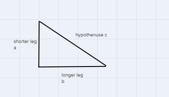 A toy manufacturer needs a piece of plastic in the shape of a right triangle with-example-1