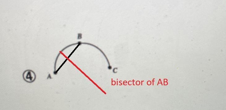 Please help! Find the bisector. Note: please draw out the answer. I have a deadline-example-1