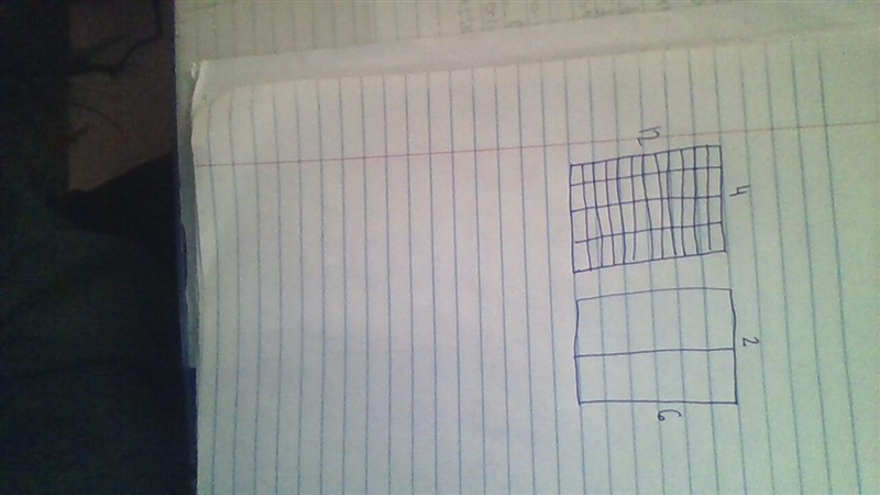 Make an accurate drawing of two rectangles with the same perimeter, but different-example-1