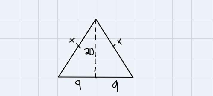 . Find the Value of x. SHOW YOUR WORK OR NO CREDITIMI-example-1