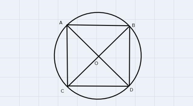 To construct a square inscribed in a circle, match the corresponding steps to the-example-4