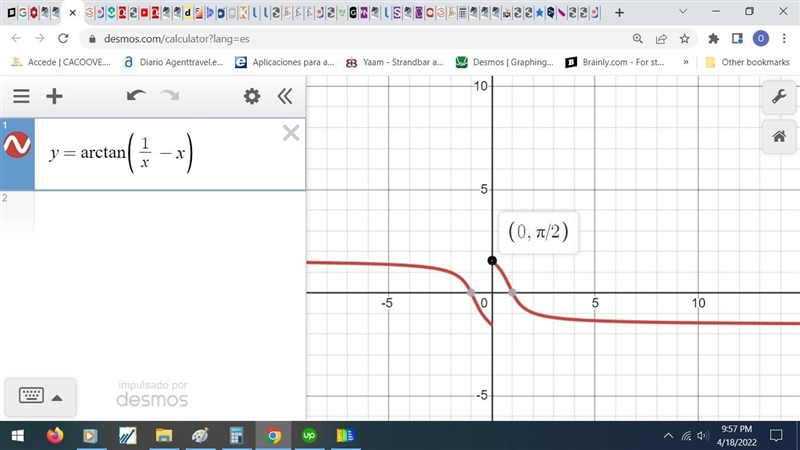 Give the domain of definition of the function and find the asymptotes to the following-example-1