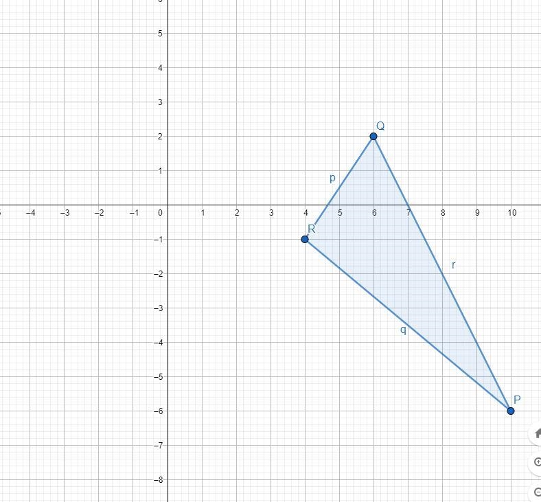 What translation place is the image of the triangle entirely in the quadrant ll?-example-1