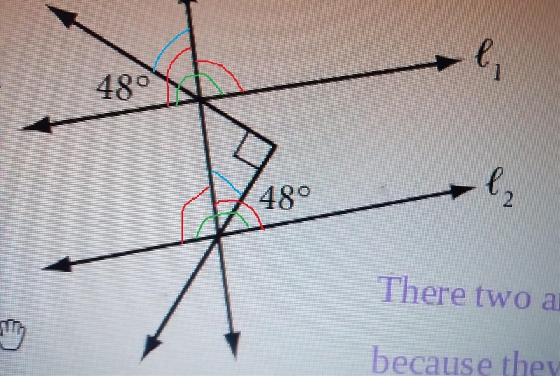 I have a quick question. If the angles both have 48 degrees on both lines would you-example-1