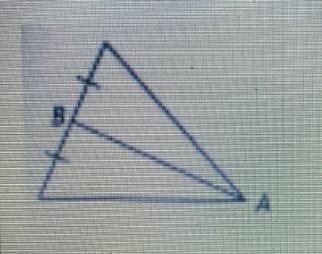 is AB an altitude ,a median or neither? options:A.MedianB.Neither C.Not enough information-example-1