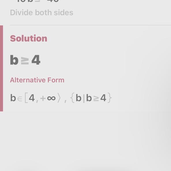 -10b+3 ≤-37 Compound inequalities-example-1