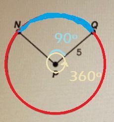 answers: A. 1/5 of the area of circle PB. 1/4 of the area of circle PC. 1/5 of the-example-2