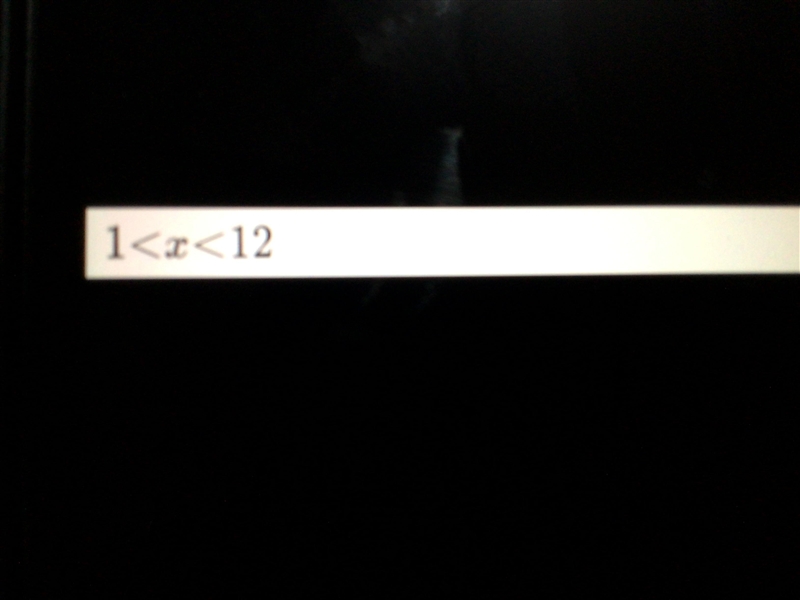 Find the range of possibilties for x.-example-1