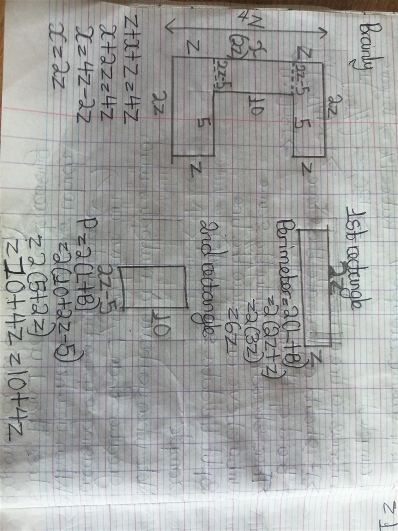 Find an expression for the perimeter of the figure.-example-2