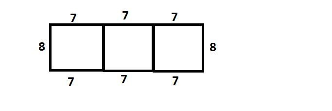 7.4.PS-15 Question Help Juanita has 3 rectangular cards that are 7 inches by 8 inches-example-1