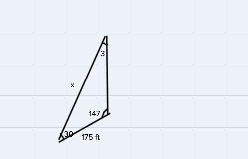 I have an advanced trig equation involving non-right triangles picture is included-example-2