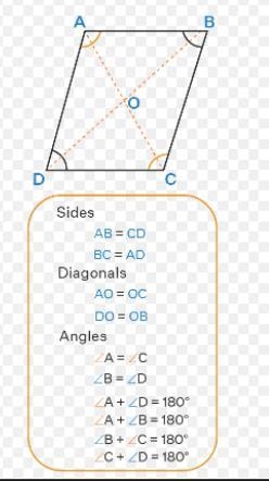 Solve for x. then find the missing piece(s) of the parallelogram for #6.-example-1