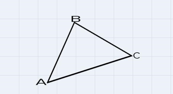 Determine whether the given triangle is acute right or obtuse-example-1