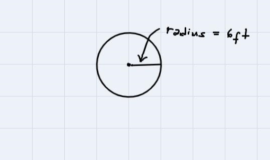 What is the area of the portion of the triangle that lies outside of the circle but-example-2