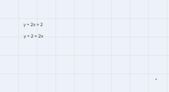 Solve the given system algebraically. Show and explain workY+2x=2Y+2=2x-example-1