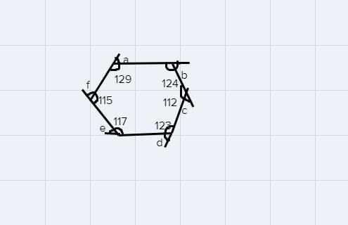 Exterior angle are supplementary to their adjacent interior angles-example-4