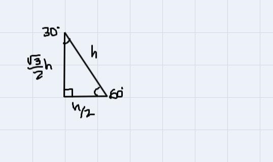 C. Determine whether the given lengths are for the sides of 45°-45°-90° triangle or-example-1