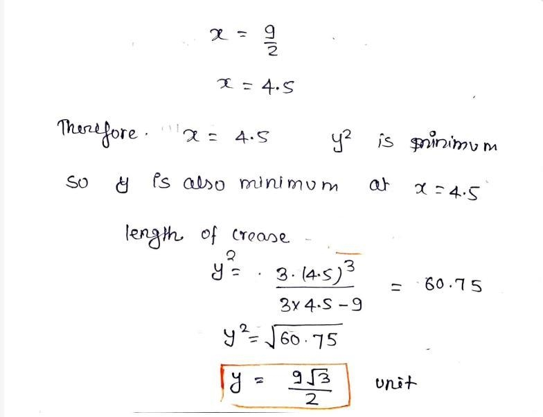 You have a sheet of paper that is 6 units wide and 25 units long, placed so that the-example-5