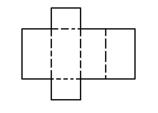 Jen L cut out the following figures on the solid lines and folded them on the third-example-2